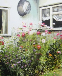 art commissions flower bed