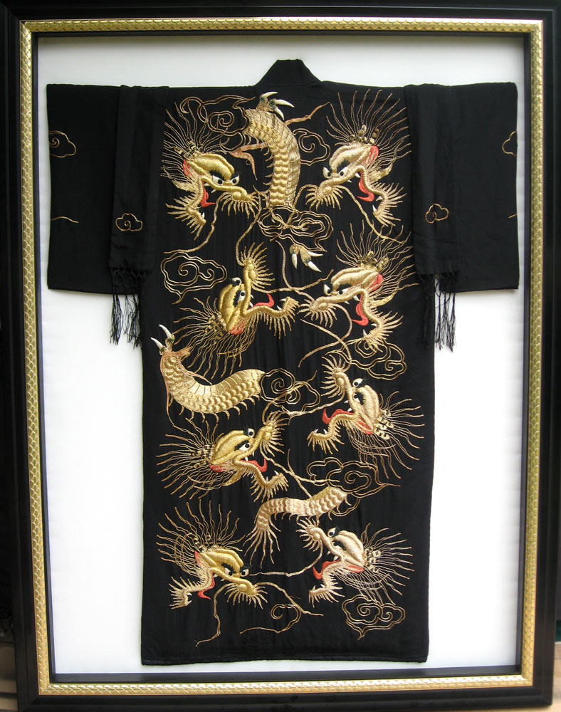 bespoke picture framing 3d objects cultural clothes