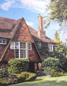 artwork commission of house