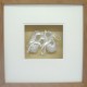 bespoke picture framing 3d objects children's christening shoes