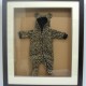 bespoke picture framing 3d objects children's onsie