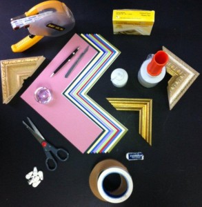 bespoke picture framing mount moulding samples and tools