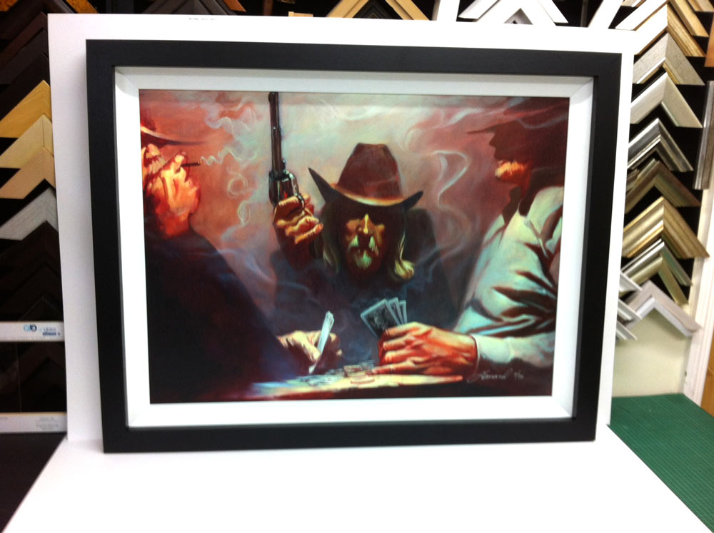 bespoke picture framing artwork wild west