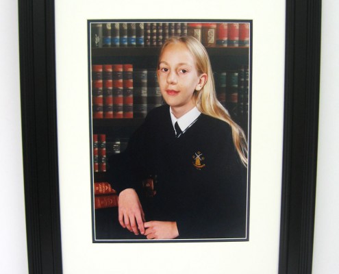 bespoke picture framing school photograph