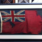 bespoke picture framing 3d objects flag